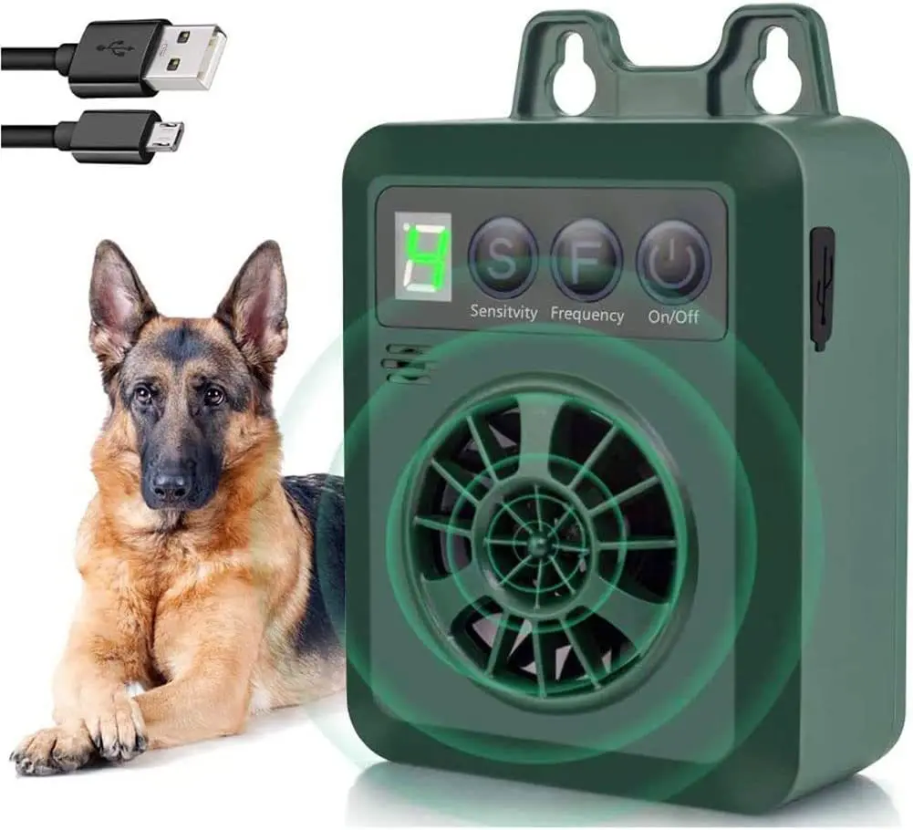 Outdoor anti-barking automatic ultrasonic anti-barking device dog repellent household dog training 1005010643440308