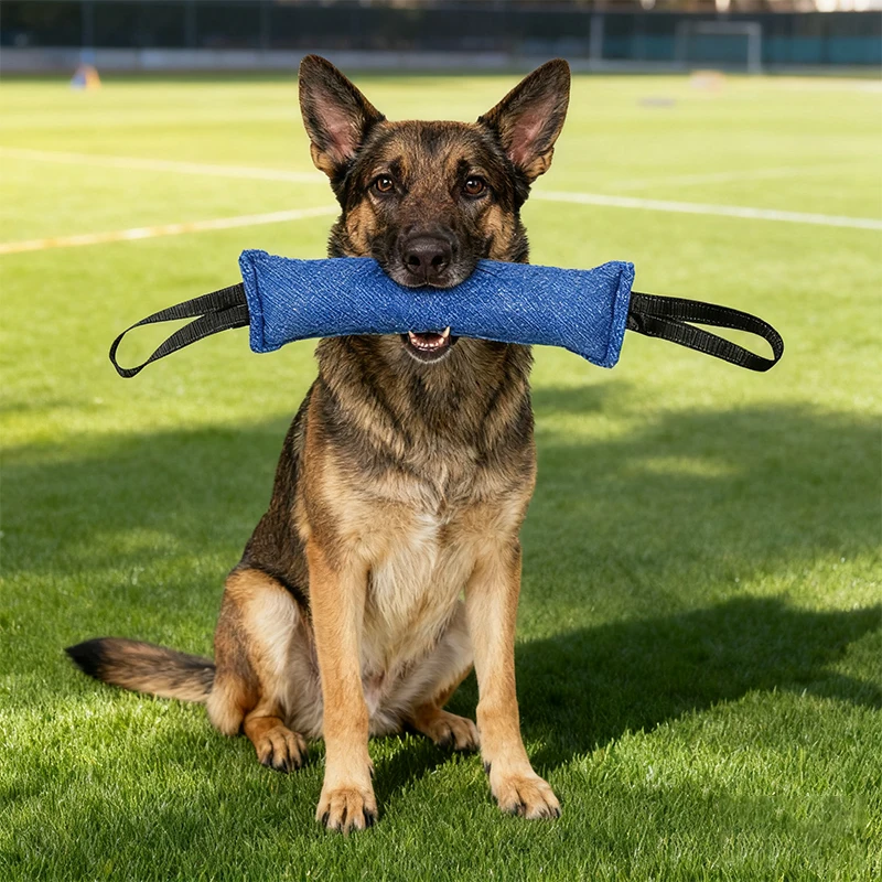Dog Tug Toy Jute Bite Pillow Durable Training Equipment Interactive Training Toys For Large And 1005010643980365