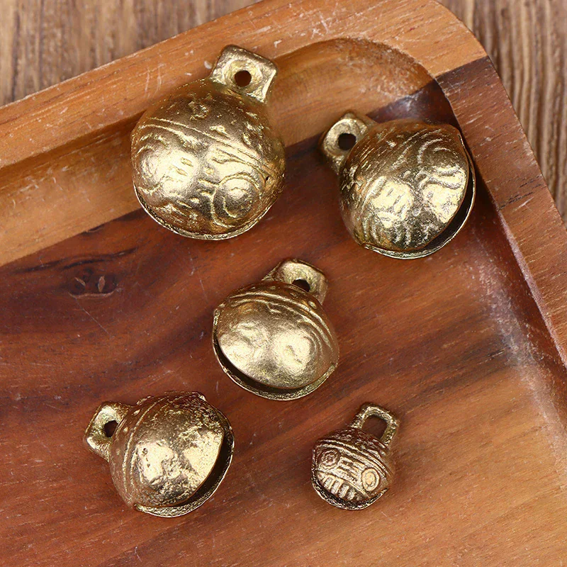 Dog Cat Collar Bells Copper Bells 11mm14mm16mm18mm20mm Sound Loud Brass Bells Vintage Mini Craft 1005010652342637