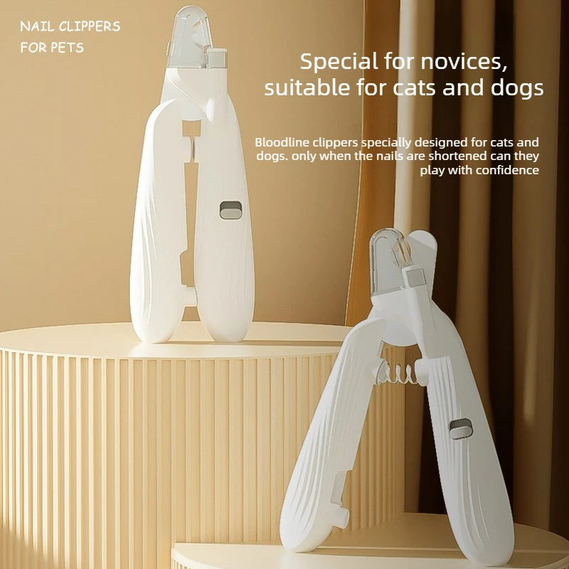 LED Light Pet Nail Clipper, Painless Over-Cut Prevention 1005010652402357