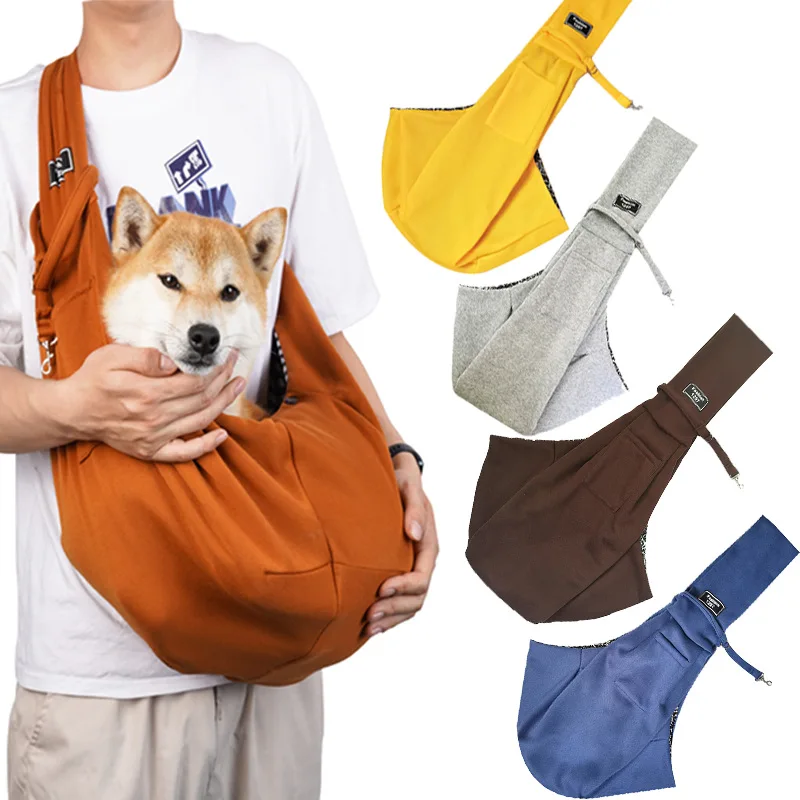Pet Puppy Carrier Bag Crossbody Shoulder Outdoor Travel Breathable Cat Bags Puppy Slings Carrier 1005010665512853