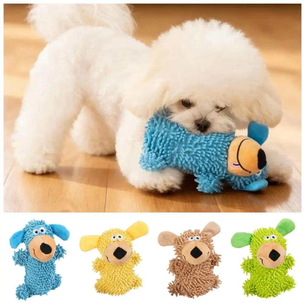 Cartoon Squeaky Dog Toy Creative Wear-Resistant Pet Shake Sound Toy Portable Bite-Resistant Pet 1005010673877839