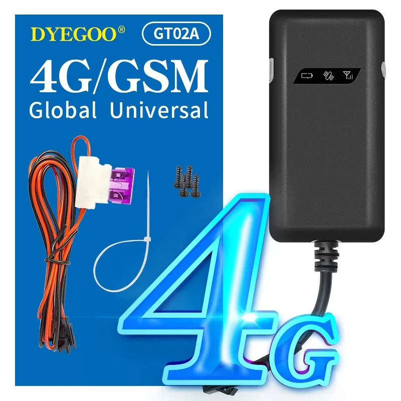 GT02A Car Motorcycle GPS GSM Real Time Tracker Positioner Historical Trace Playback Anti-Lost 1005010676716674