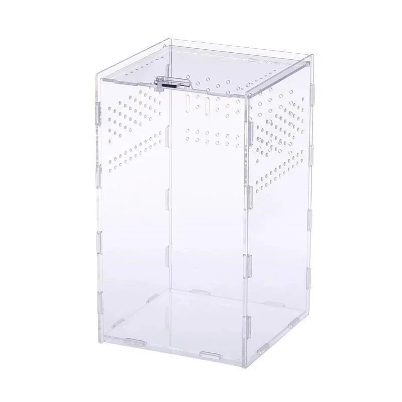 Acrylic Transparent Terrarium Enclosure Assembly Kit For Insects Reptiles Pets Home Display For 1005010683145843