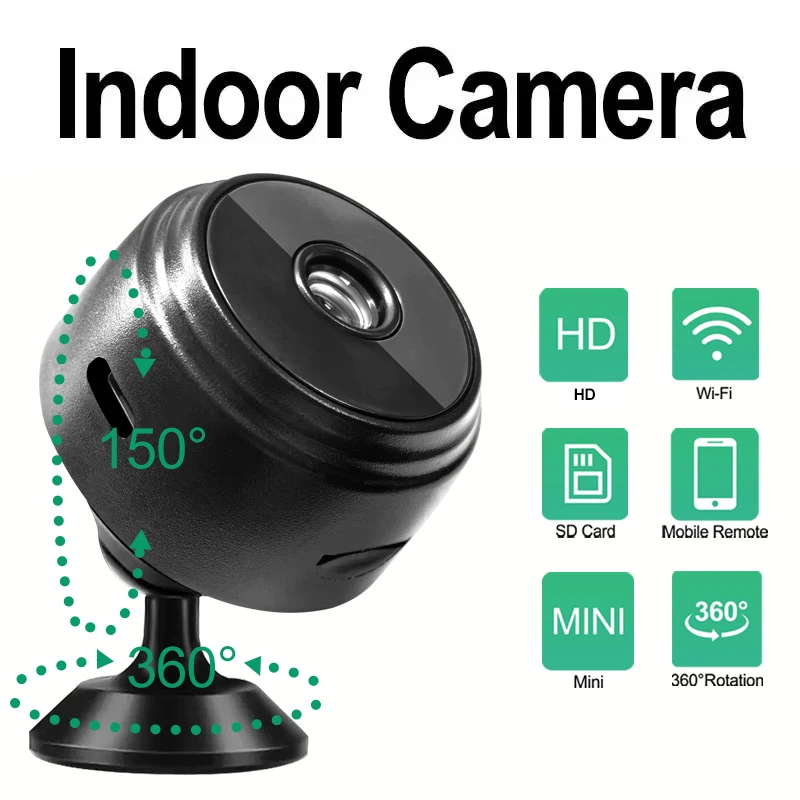 Wifi Mini Camera Wireless Monitoring Voice Protection Recorder Security Smart Home for Infants 1005010693735533