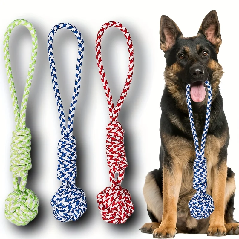 Random 1 Piece of Heavy-Duty Tow Rope Toy Suitable for Large Dog Breeds 1005010702326921