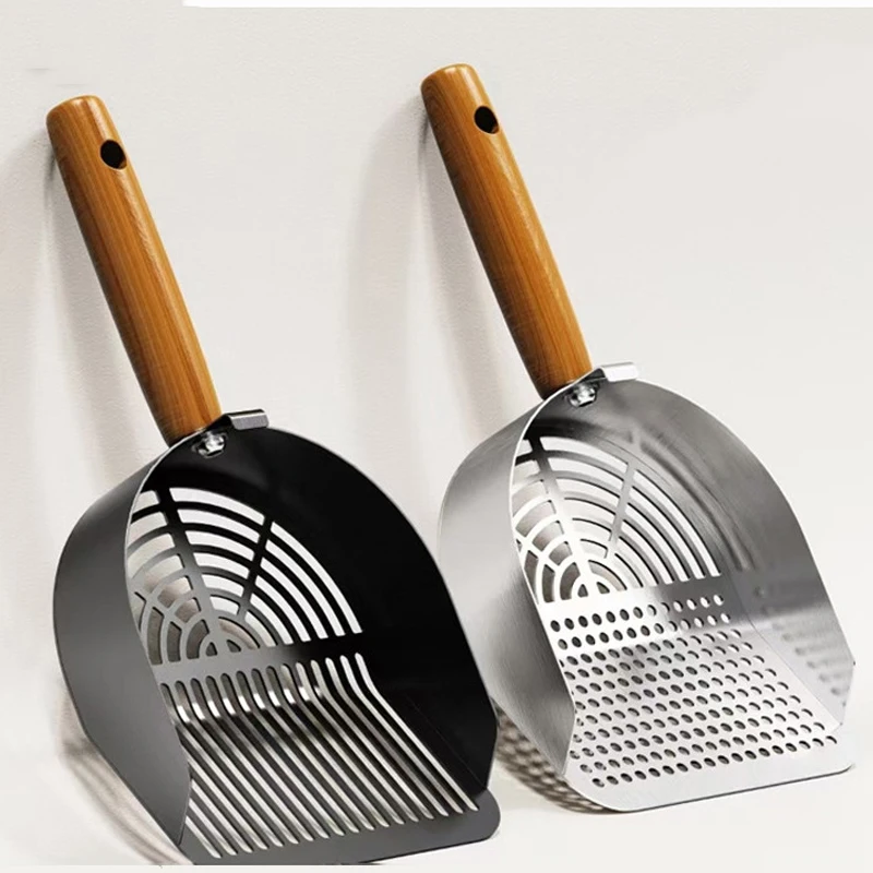 Stainless Steel Cat Litter Scoop Long Handle Pet Waste Shovel Cleaning Tool Toilet Garbage Picker 1005010704714899
