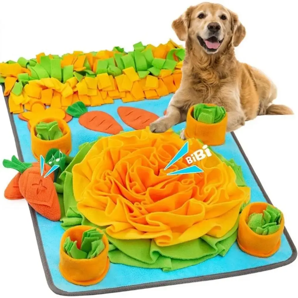 Dog Snuffle Mat Slow Feeder Interactive Puzzle Feeding Mat Nose Work Training Toy for Anxiety 1005010709109012