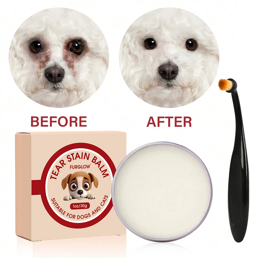 30G/1Oz, Tear Stain Cleaner for Dogs and Cats, Gentle Formula, Effectively Cleans Tear Stains 1005010713630716
