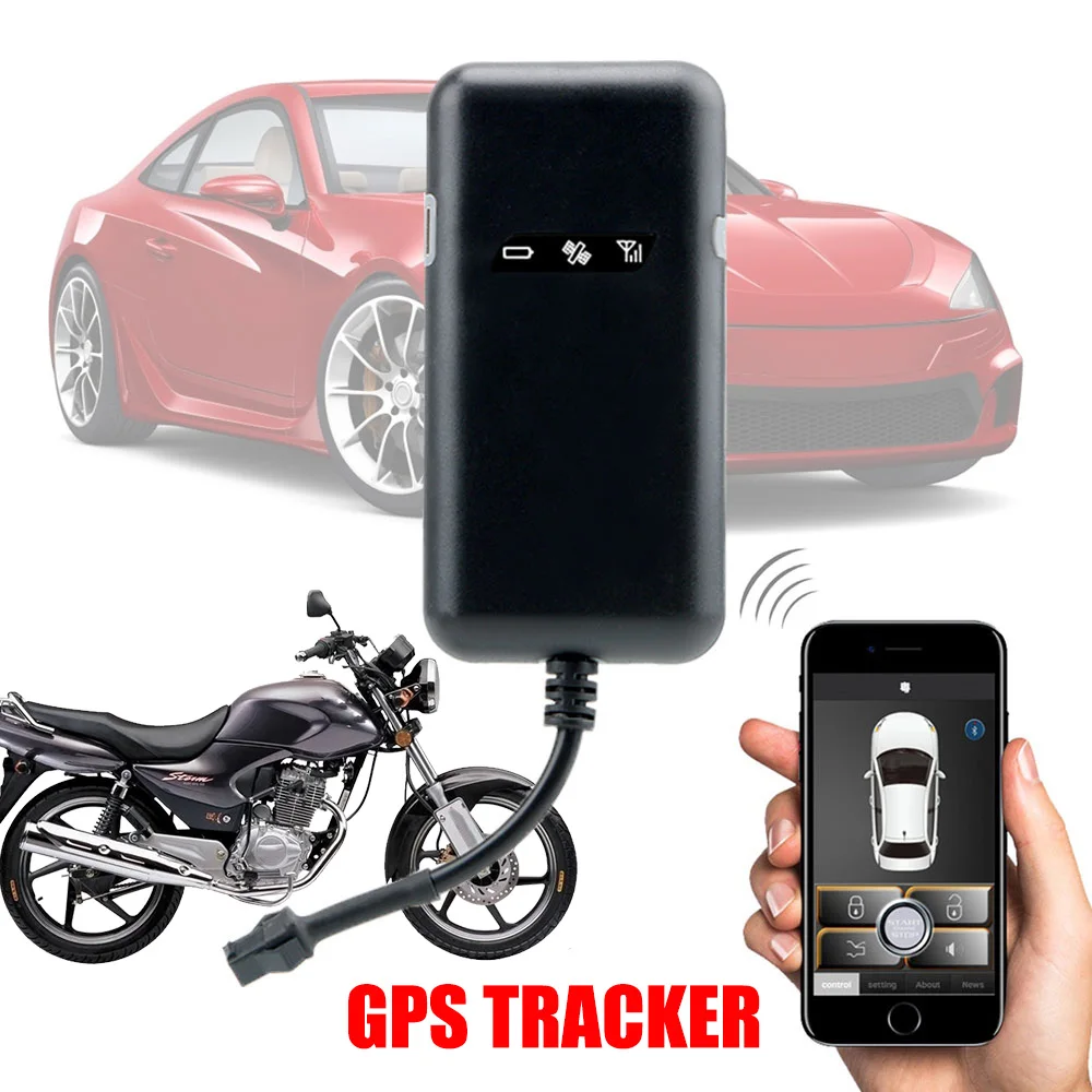 GT02A GPS Tracker Automobile Locator GSM Remote Location Intelligent Tracking Device Car Motorcycle 1005010721165191