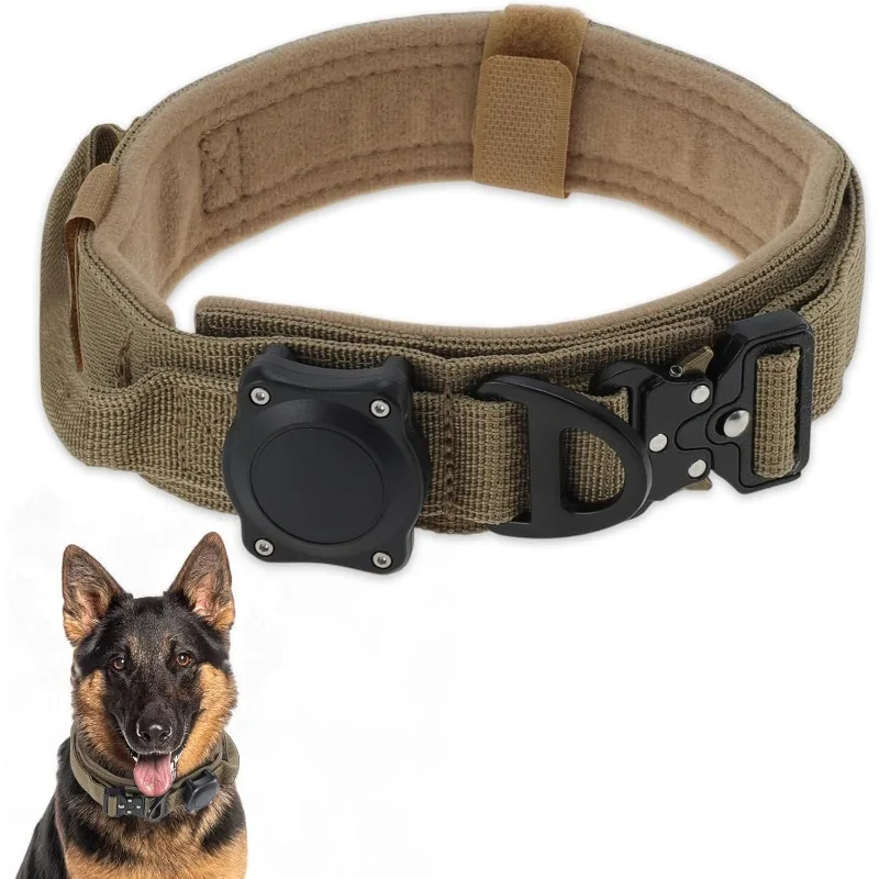 Dog Collar Waterproof Tactical with Control Handle Zinc Alloy Buckle Pte Collar 1005010735289453