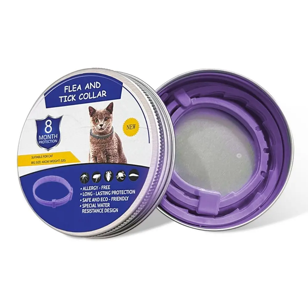 NEW Retractable Pet Flea and Tick Collar 8 Month Protection Antiparasitic Dog Necklace Waterproof 1005010738606179