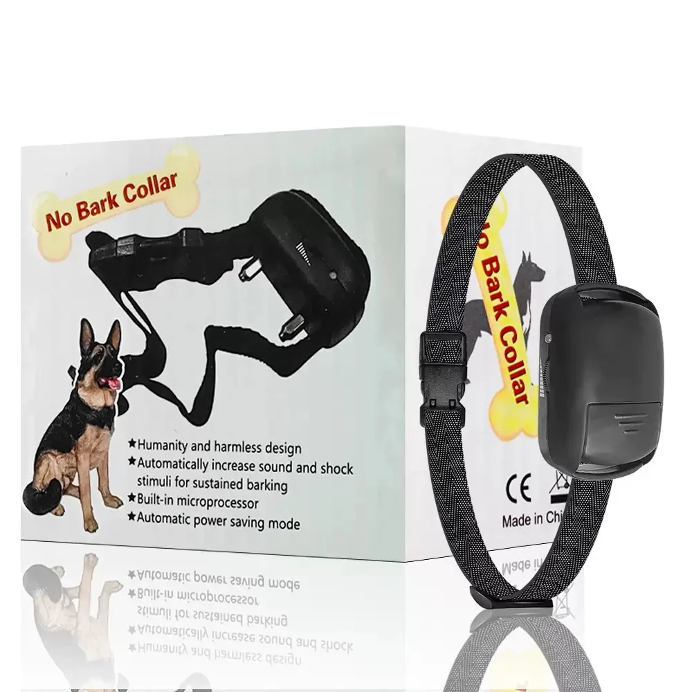 Automatic Anti Bark Collar No Bark Dog Training Collar with Beep/Vibration & Shock Function 1005010744238729