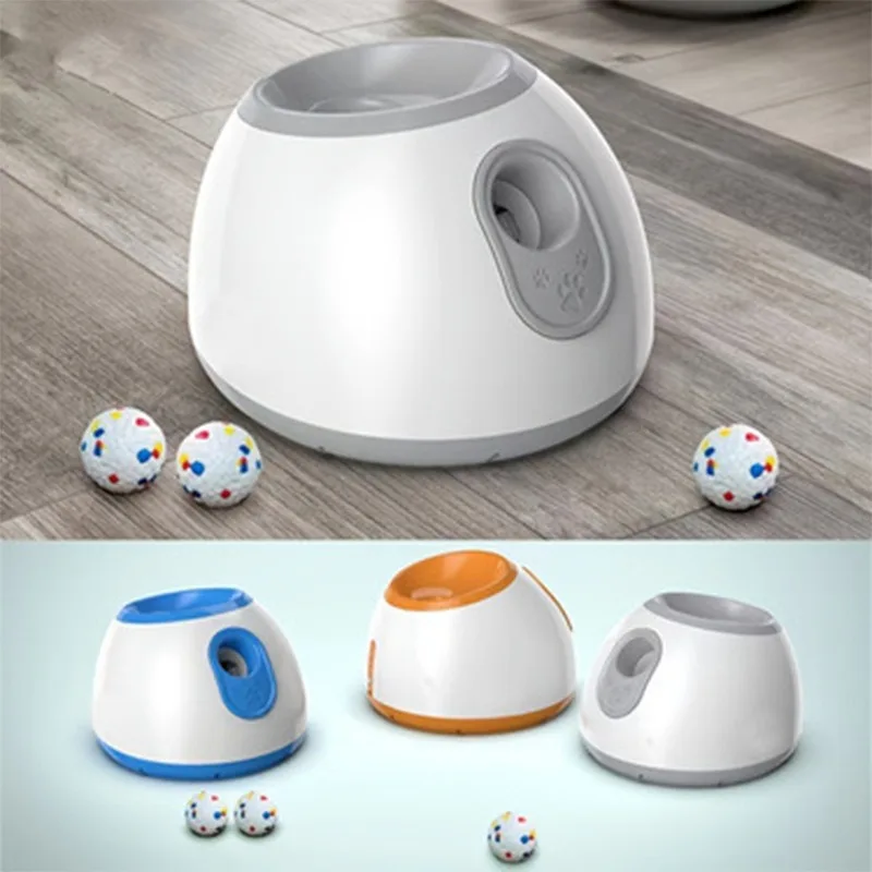 Smart Pet Ball Toss Dog Toy Automatic Ball Launcher Three Gear Adjustable Distance Transmitter 1005010745023953