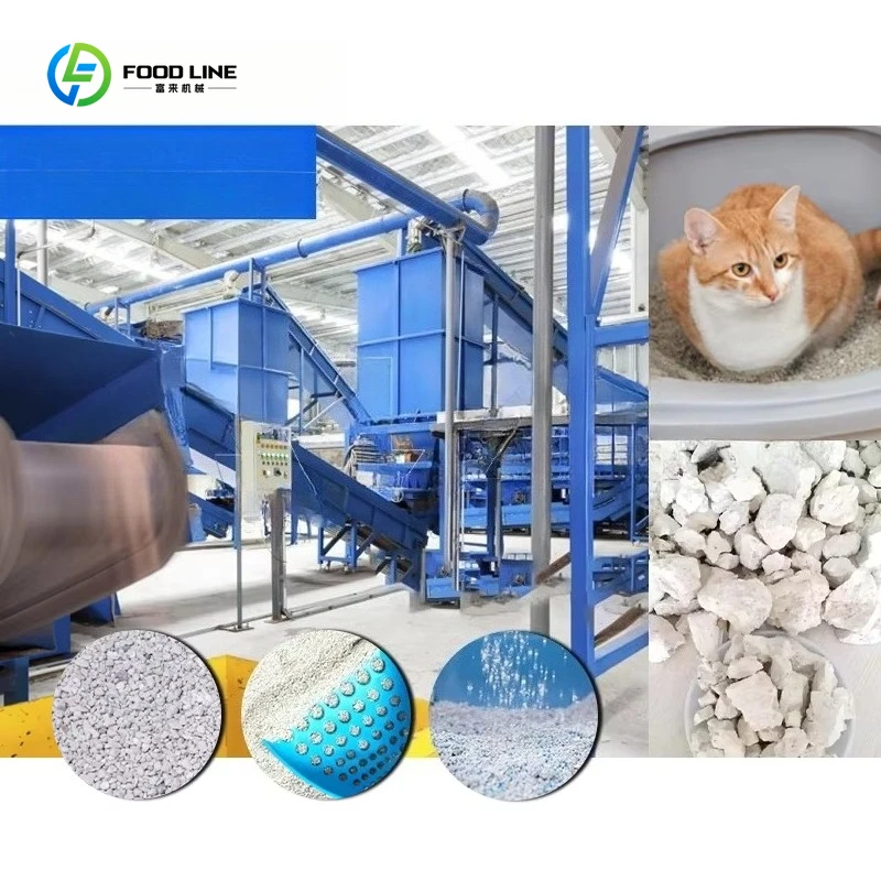 Customized Automatic Cat Litter Pellet Production Line Full Pet Making Equipment for Industrial 1005010763090181