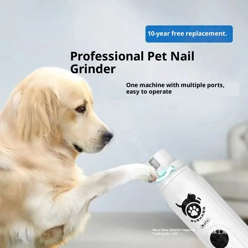 Pet Nail Grinder Electric Trimmer for Cats & Dogs, Grooming Nail Clippers, Nail Cleaner & Cutter 1005010774314892