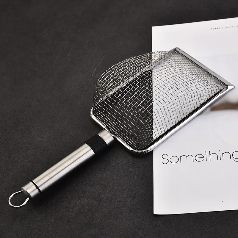 Stainless Steel Cat Litter Scoop, Scientifically Spaced Holes for Fast Sifting 1005010775016952