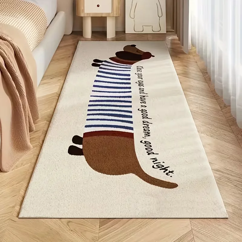 Sausage Dog Bed Cute Edge Carpet Bedroom Suitable for Bedside Room Table Living Sand and Warm 1005010777454883
