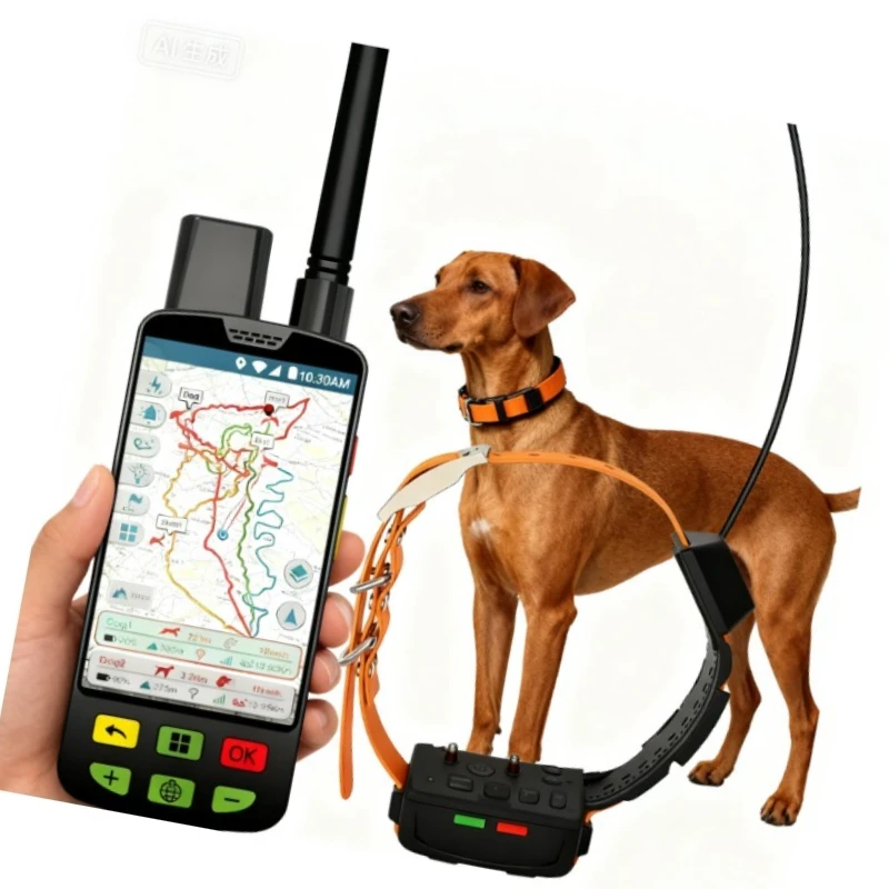 Waterproof GPS Shock Collar with Geofencing IP68 Dog Fence Alert and 10-Level Electroshock for Pet 1005010777534924
