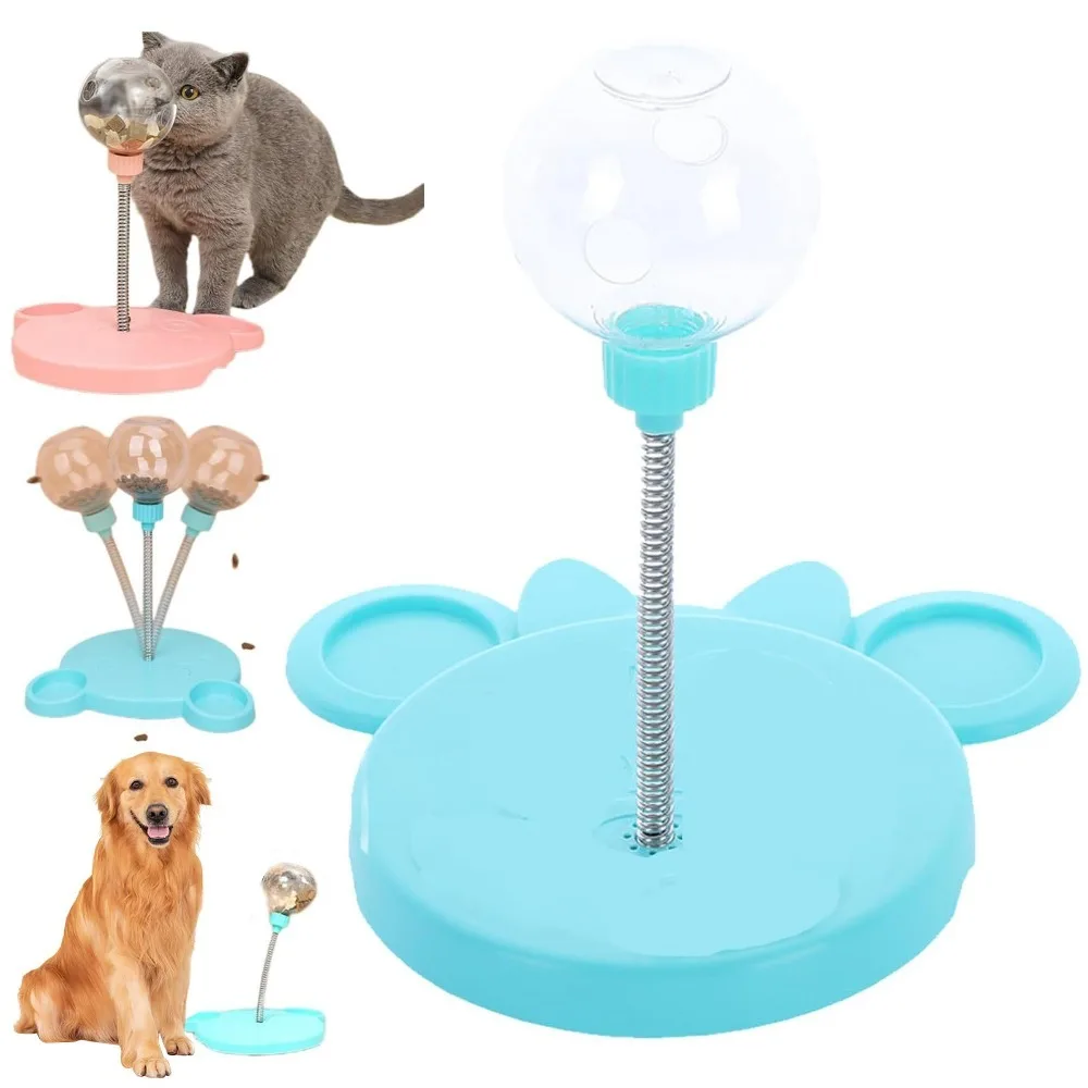 Durable Dispenser Ball Dog Treat Hunting Chasing Leaking Snack Cats Feeder Exercise Interactive Pet 1005010777652823