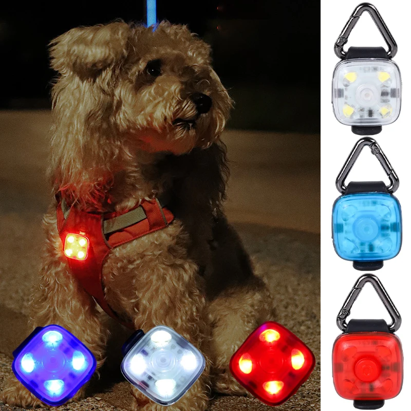 3 Modes Flashlight Pet Luminous Pendant Led Usb Cat Dogs Collars Detachable Night Led Glow Dog Loss 1005010777983530