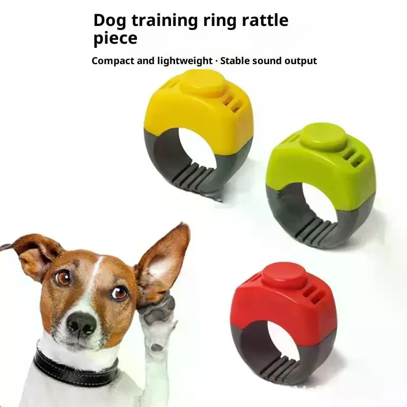 New Ring Clicker Pet Mini Finger Clickers Training Equipment Obedience Rattle Trainer Clicker 1005010783349191