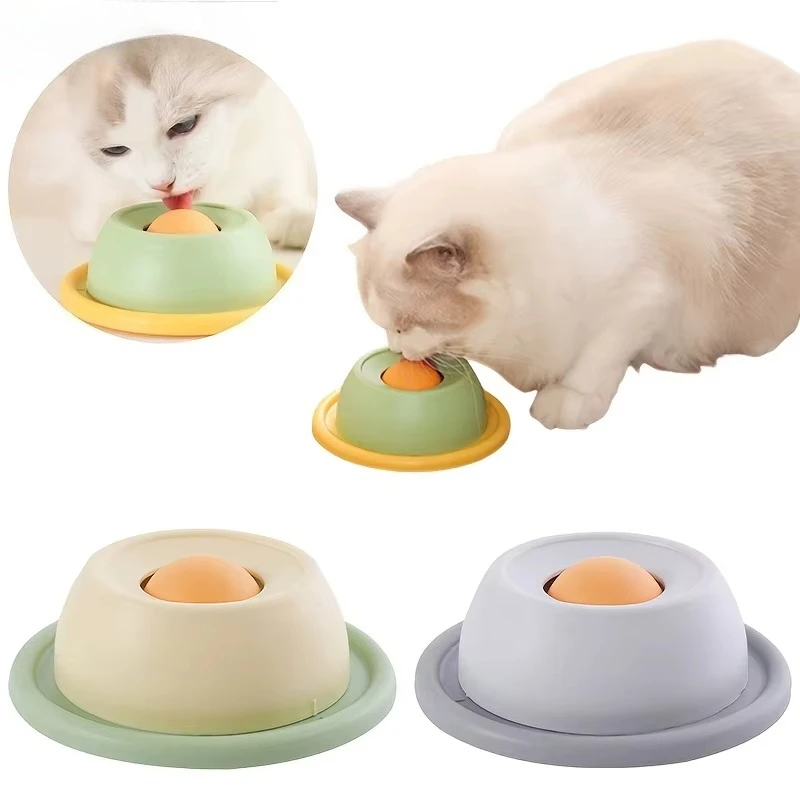 Interactive Pet Cat Licking Food Toys Anti-Slip Pet Slow Feeder for Cats Funny Kitten Licking Plate 1005010787274801