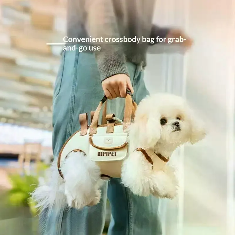 Portable Pets Outdoor Carrying Bag Dogs Cats with Harnesses Clip Adjustable Shoulder Handheld 1005010792010849