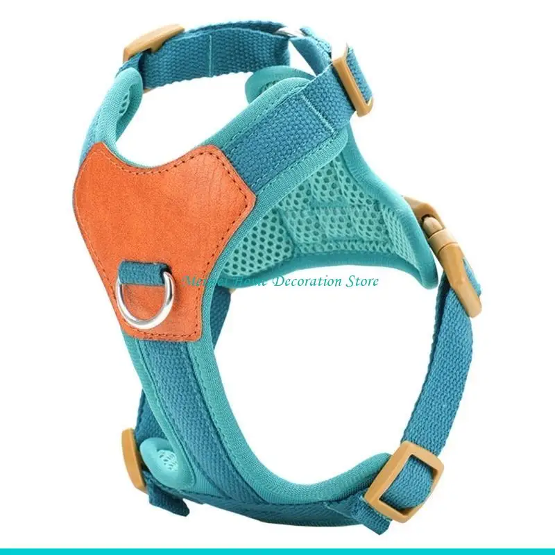 H7BF Dog Harness Large for Small Dogs No Pull with Leash Adjustable Clip Comfortable and Secure 1005010793463381