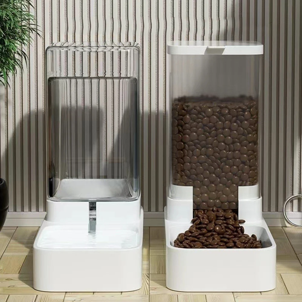 Gravity Pet Feeder and Water Dispenser 1005010796223741
