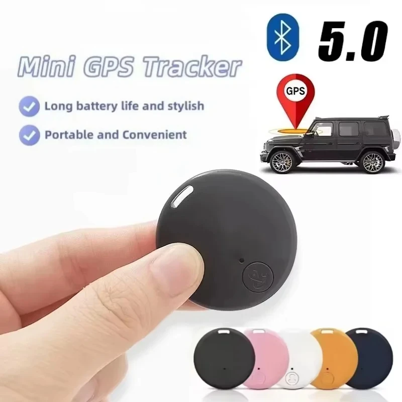 Mini GPS Tracker Device Smart Anti-Lost Reminder for Car Pets Kids Bag Bluetooth Air Tag Finder 1005010796261516