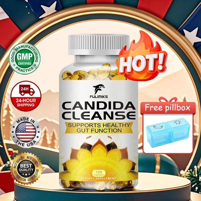 Potent Candida Complex, Oregano at Caprylic Acid Blend, Gut Balancing 1005010797165417