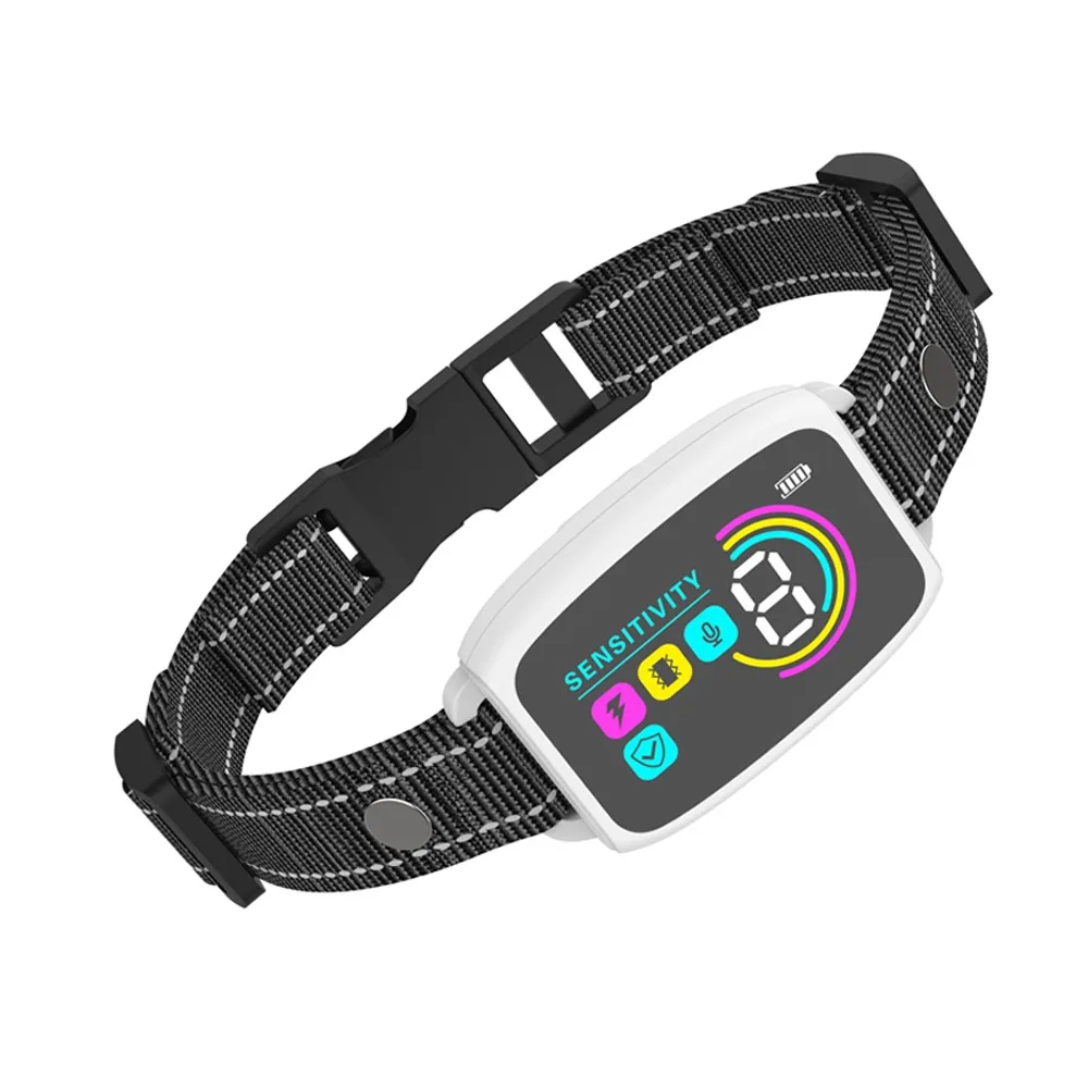 Intelligent Dog Barking Collar Color Screen Type-C Rechargeable Anti Bark Dog Collar Adjustable 1005010808501155