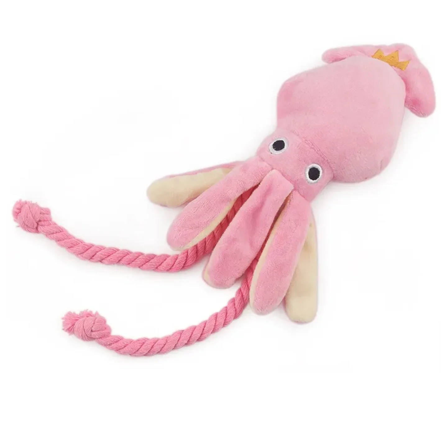 Squeaky Octopus Plush Dog Toy for Puppy Teeth Cleaning Chew 1005011534062513