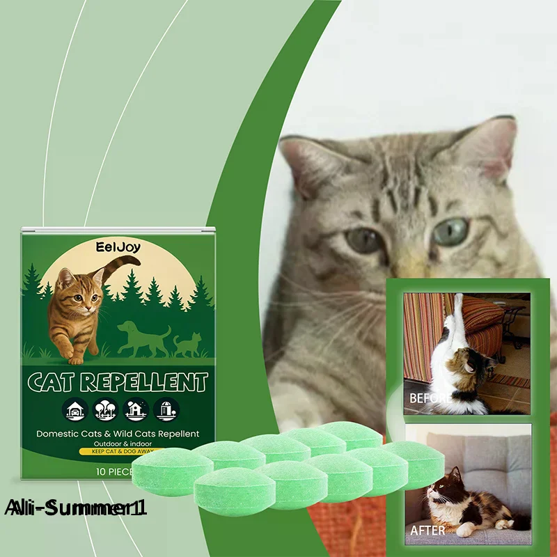 Cat Repellent Outdoor, Dog Repellent, Natural Peppermint Oil Cat&dog Deterrent Outdoor and Indoor 1005011539357438