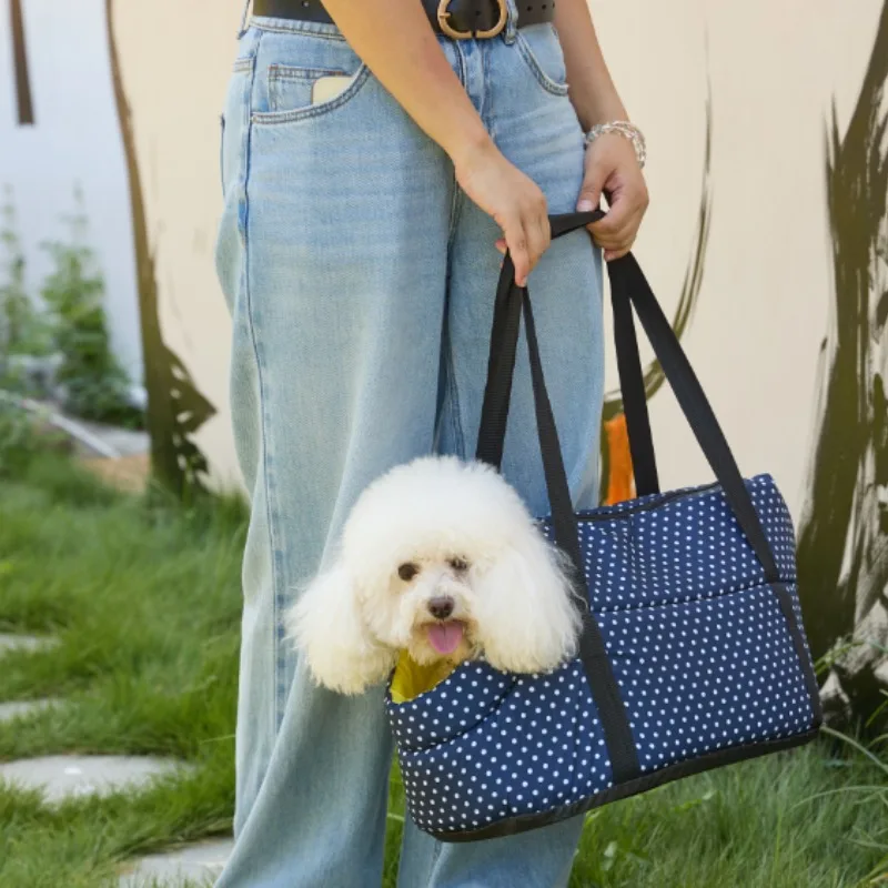 Portable Pet Carrier Bag, Breathable Mesh Winter Warm Foldable Shoulder Handheld 1005011541976471