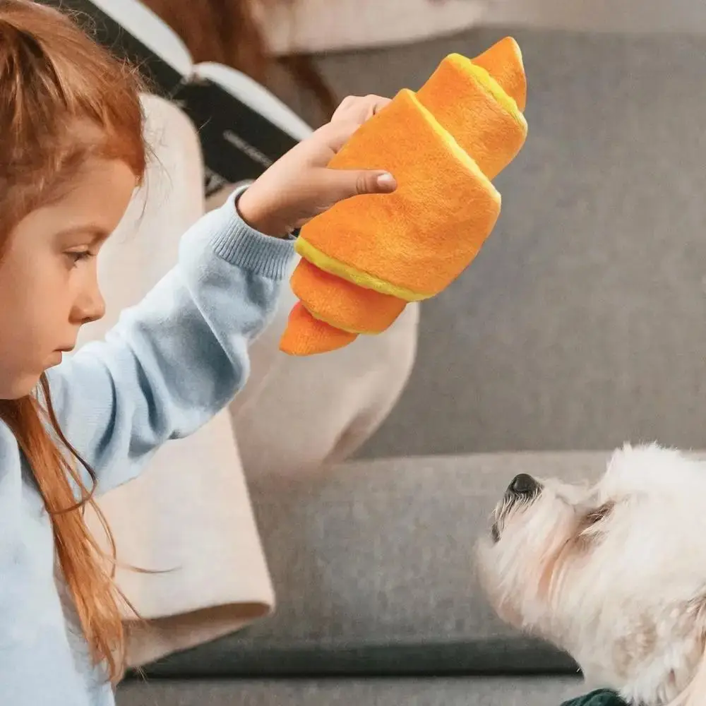 Cute Dog Plush Toy Funny Durable Pet Training Resist Scratching Soft Chew Sniffing Hiding Food 1005011544650921