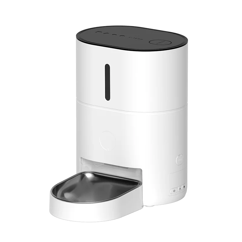 Smart Wifi Automatic Cat Feeder with Camera, Portable Video-Enabled Remote-Controlled Pet Feeder 1005011549711882