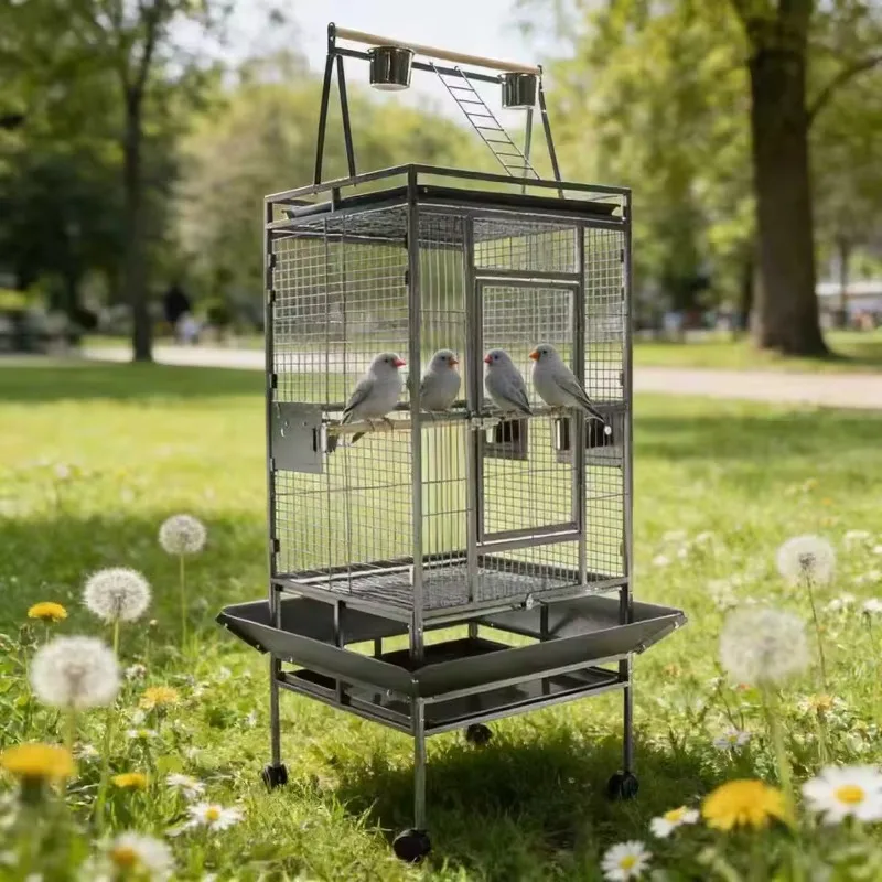 Bird Cage Bird Breeding Cage Large Bird Cages Multifunctional Clear Parrot Cage Clean Jaulas 1005011551003571