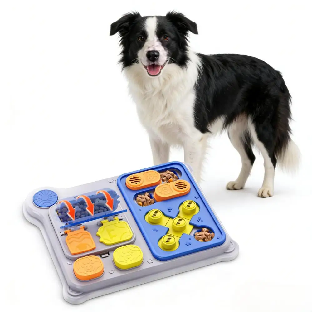 Dog Puzzle Toy & Pet Feeder, Treat Dispensing Toy for IQ Training 1005011558884473