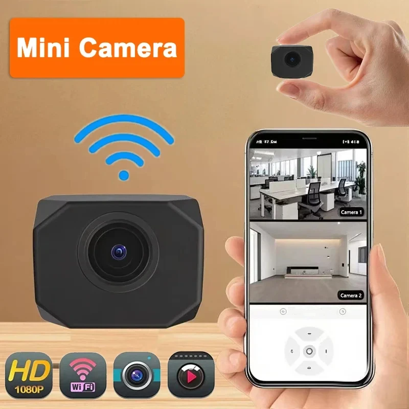 New 1080P HD Mini Wifi Camera AP Hotspot Remote Monitor Portable Small Camcorder Home Security 1005011561222271