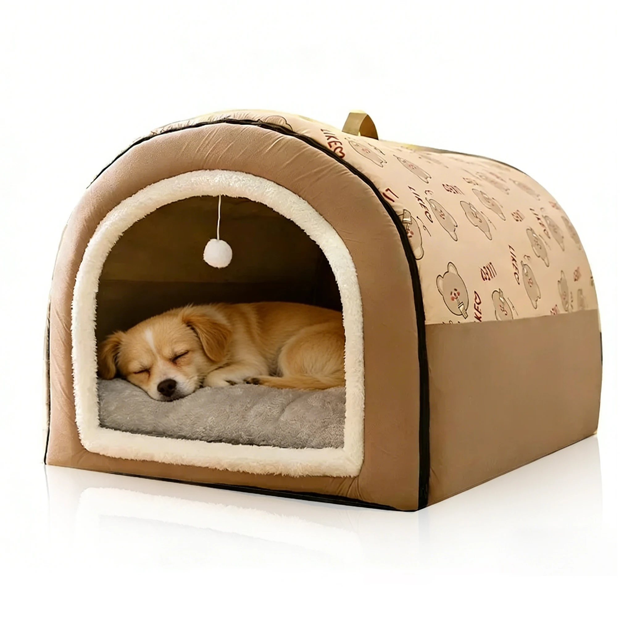 Hot Winter Warm Dog Removable Pet Dog Bed Cozy Pet Nest for Small Medium Dogs Cats Sleeping Bed 1005011562401617