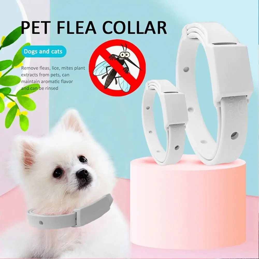 Retractable Pet Products Silicone Anti Ticks for Cat Dog Anti Flea Flea Collar Puppy Collar Dog Cat 1005011579803573