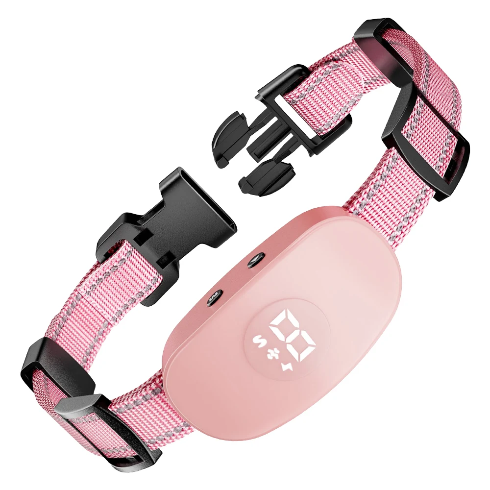 Coofull Dog Shock Bark Collar Electric Pet Dog Training Collar Waterproof Adjustable Training Collar 1005011591892249