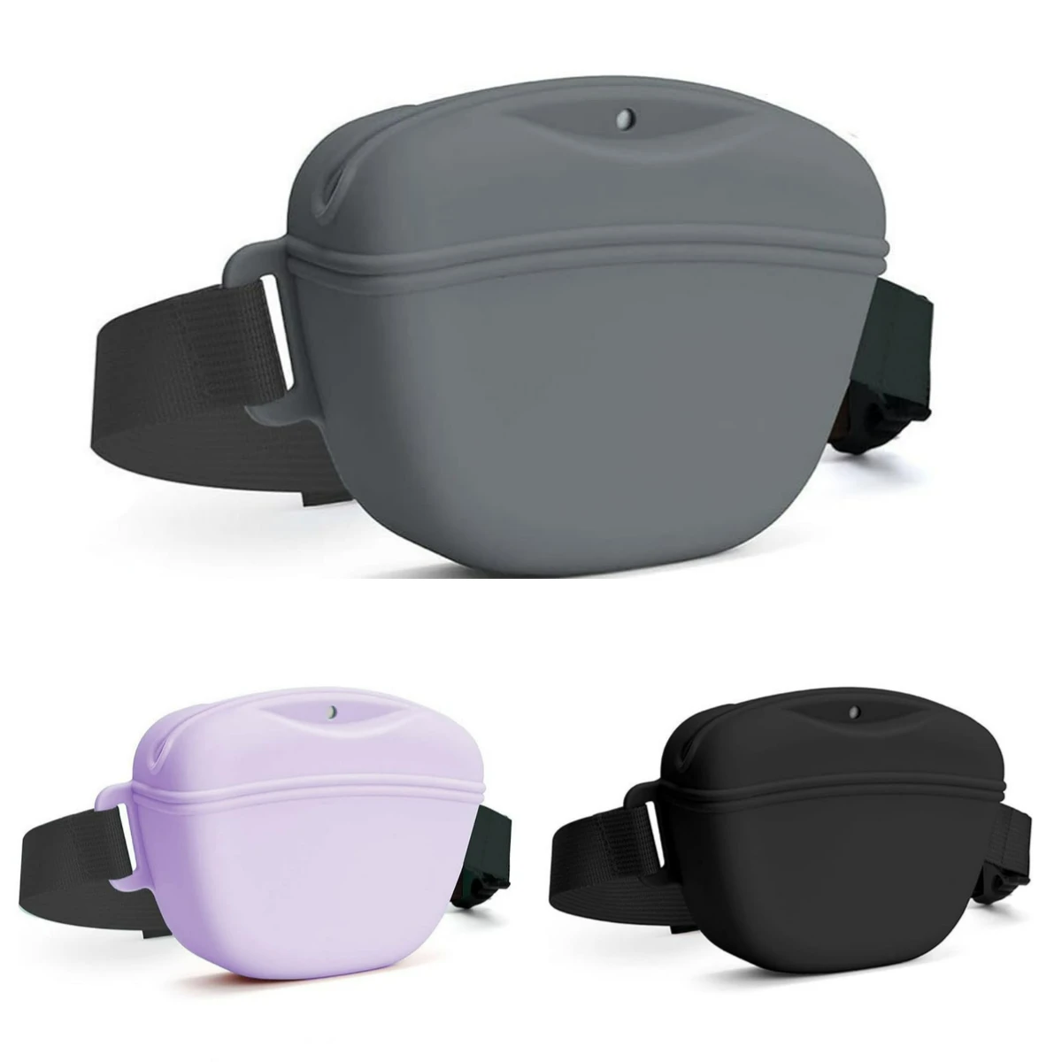 Pet Feeding Bag Outdoor Training Dog Food Pocket Silicone Dog Treat Pouch with Waist Belt Pet Snack 1005011593654652