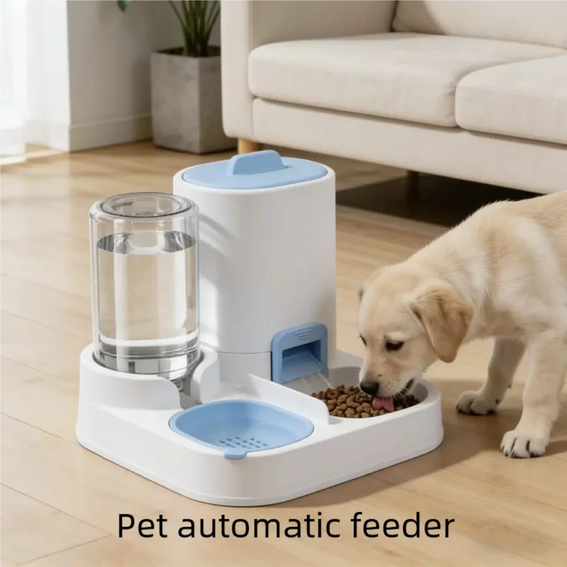 Automatic Gravity-Fed Cat Water Dispenser & Feeder (1 Pack) 1005011595318576
