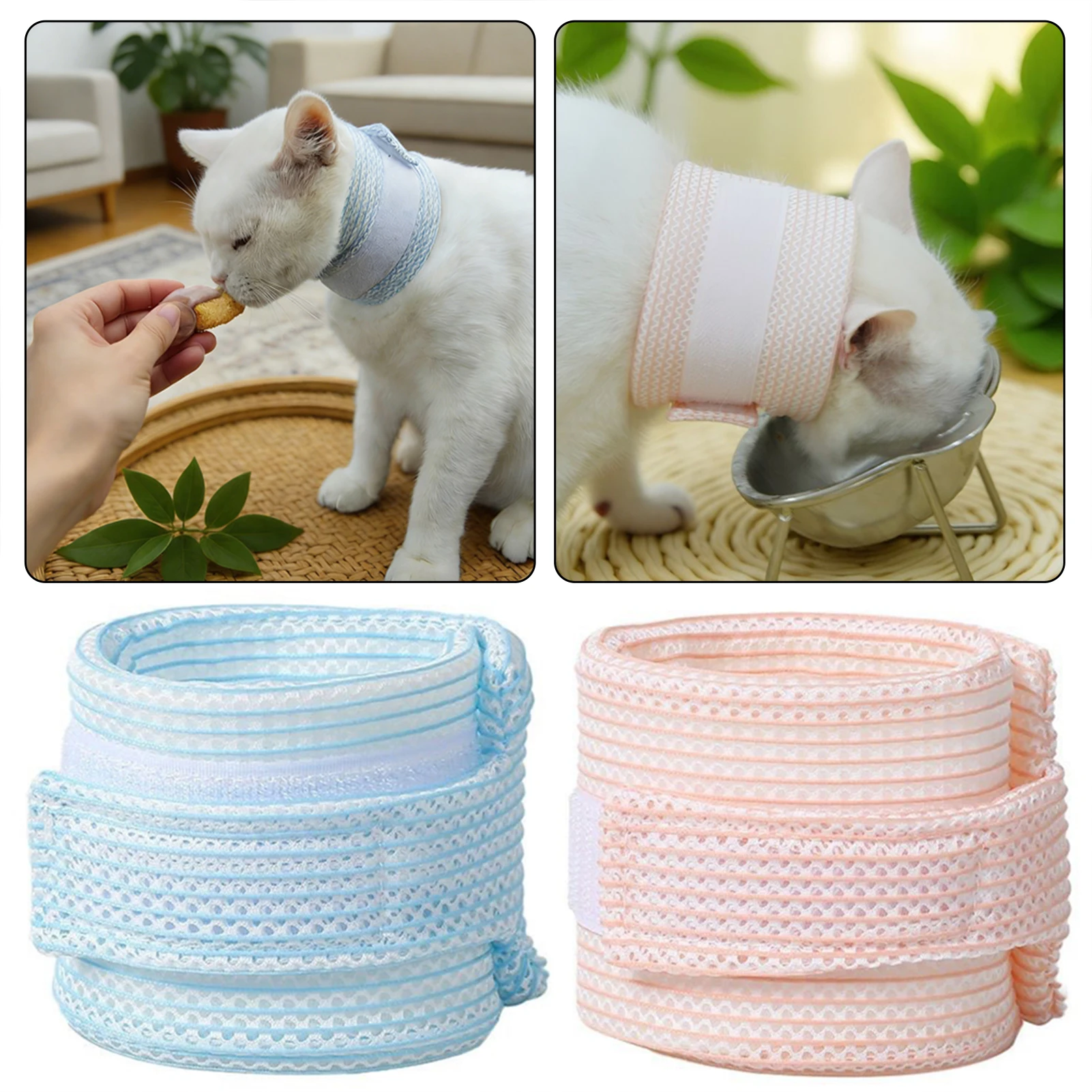 Cat Anti-Lick Neck Collar for Skin Irritation Anti-Lick, Bite 1005011601966823