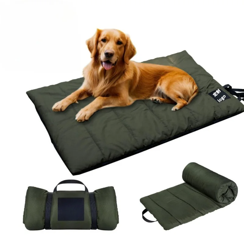 Large Dog Beds Mats Solid Color All-Season Washable Bite-Resistant Durable Warm Outdoor Portable 1005011605398327