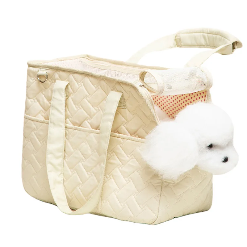 Pet Carrier Bag for Travel Portable, Breathable Car Pet Bag for Small Dogs and Cats 1005011608536693