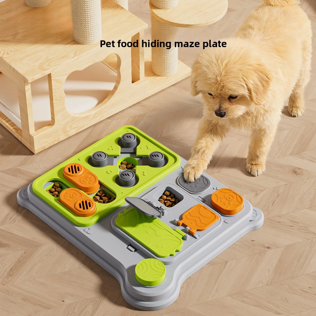 Dog Brain Training Toy & Food Dispenser: Interactive Puzzle Feeder for Small and Medium Dogs 1005011644207092
